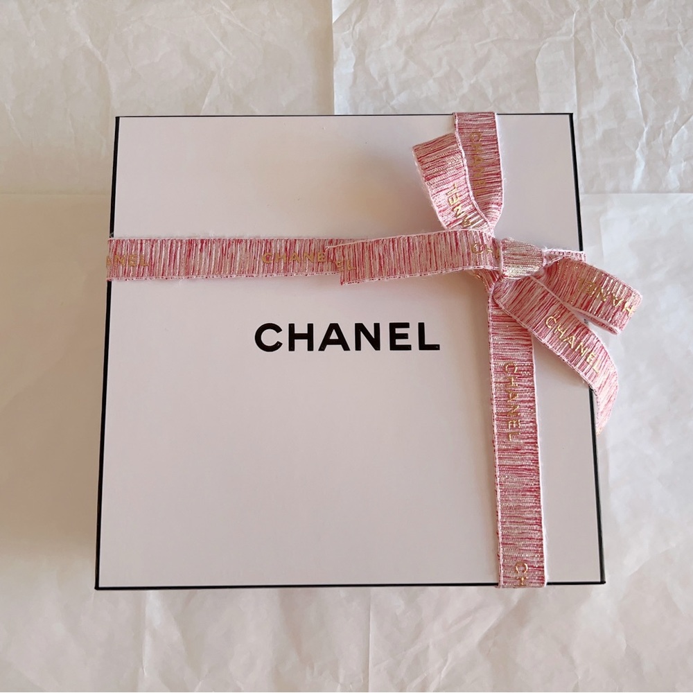 Chanel Gift Box with Ribbon